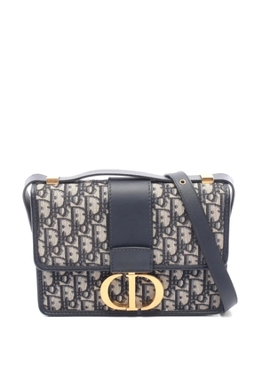 Christian Dior Pre-Owned 2010s 30 Montaigne Oblique shoulder bag - Blue