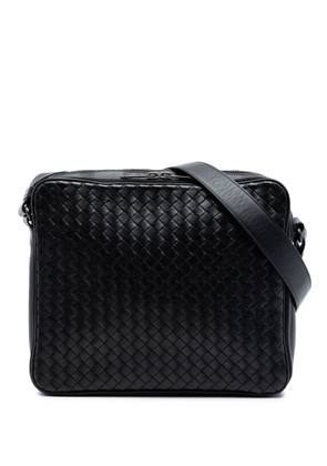 Bottega Veneta Pre-Owned 2012-2026 Nappa Intrecciato Messenger Bag crossbody bag - Black