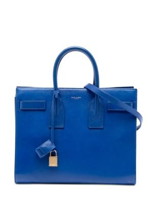 Saint Laurent Pre-Owned 2014 Small Leather Sac De Jour satchel - Blue