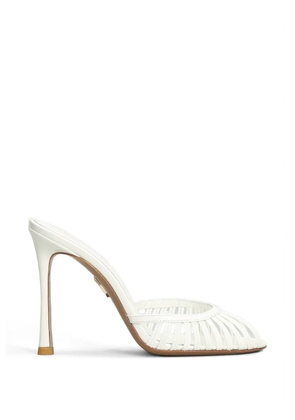 Retrofete Allistair cage-strap heeled sandals - White