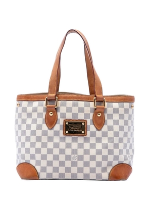 Louis Vuitton Pre-Owned 2008 Damier Azur Hampstead PM tote bag - White