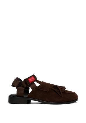 Bed J.W. Ford loafer-style leather sandals - Brown