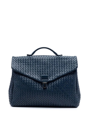 Bottega Veneta Pre-Owned 2011 Nappa Intrecciato Briefcase business bag - Blue