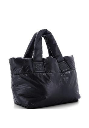 CHANEL Pre-Owned Coco Cocoon Reversible Quilted Nylon Small tote bag - Black