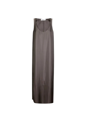 Róhe sleeveless silk dress - Grey