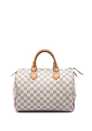 Louis Vuitton Pre-Owned 2014 Damier Azur Speedy 30 boston bag - White