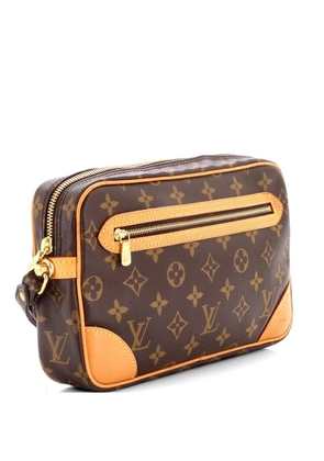Louis Vuitton Pre-Owned Marly Dragonne Monogram Canvas GM clutch bag - Brown