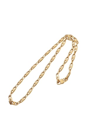 Celine Pre-Owned 2010s Triomphe chain necklace - Gold