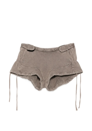 Ottolinger Raider drawstring-detail shorts - Neutrals