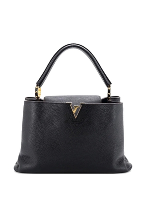 Louis Vuitton Pre-Owned Capucines Bag Leather GM satchel - Black