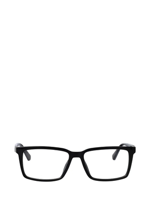 Calvin Klein Jeans logo-plaque rectangle-frame glasses - Black