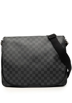 Louis Vuitton Pre-Owned 2008 Damier Graphite Daniel GM crossbody bag - Black