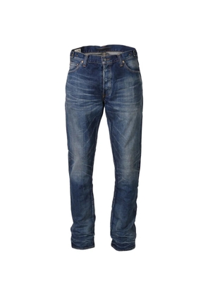 Mastercraft Union whiskered faded jeans - Blue