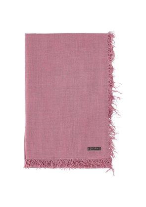 Faliero Sarti Enrica frayed scarf - Pink