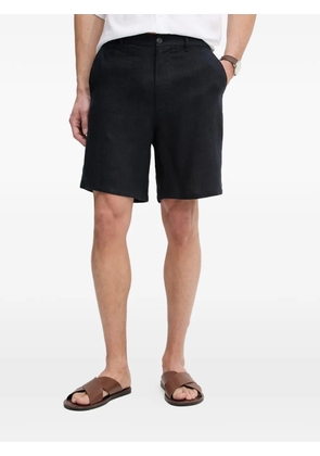 Trussardi embroidered-logo drawstring shorts - Blue