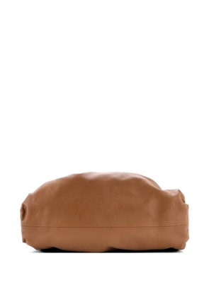 Bottega Veneta Pre-Owned The Pouch Leather Teen clutch bag - Brown