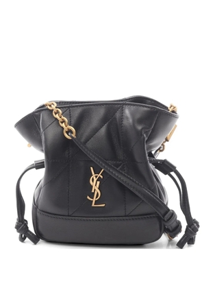 Saint Laurent Pre-Owned mini Jamie quilted shoulder bag - Black