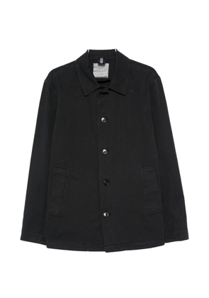 Profuomo button-up shirt jacket - Blue