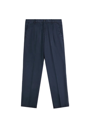 Fay pleated chino trousers - Blue