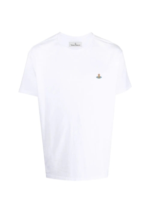 Vivienne Westwood Orb-embroidered T-shirt - White