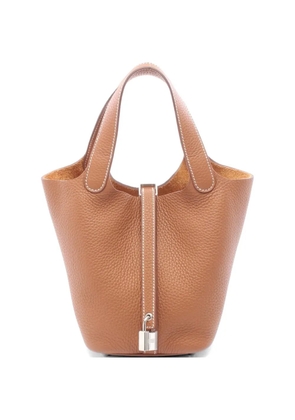 Hermès Pre-Owned 2023 Picotin Lock PM handbag - Brown