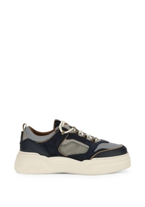 FENDI Force panelled sneakers - Blue