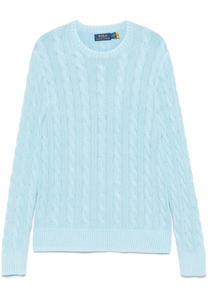 Polo Ralph Lauren cable-knit cotton sweater - Blue