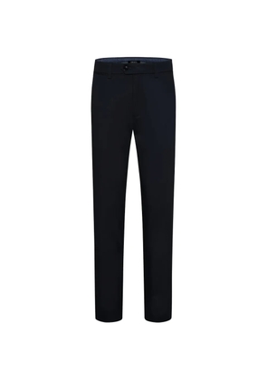 Digel button-fastening straight-leg trousers - Blue