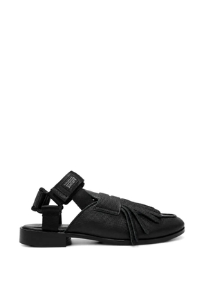 Bed J.W. Ford loafer-style suede sandals - Black