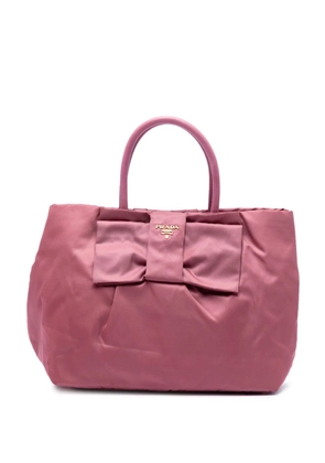 Prada Pre-Owned 2000-2026 Tessuto Fiocco tote bag - Pink