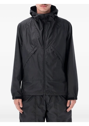 Goldwin Rip-stop hooded zip-up jacket - Black