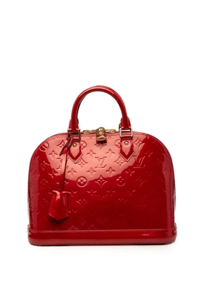 Louis Vuitton Pre-Owned 2013 Monogram Vernis Alma PM handbag - Red