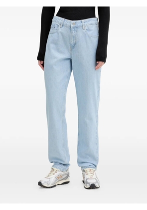 Karl Lagerfeld Jeans logo-patch jeans - Blue