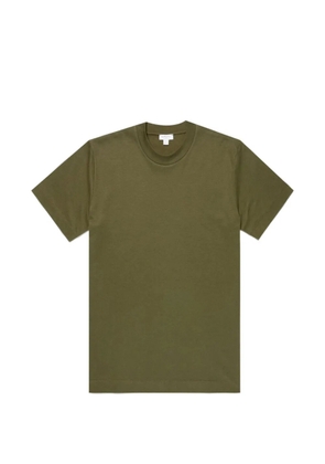 Sunspel crew-neck short-sleeve T-shirt - Green