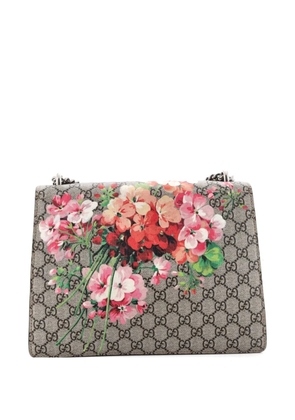 Gucci Pre-Owned Dionysus Bag Blooms Print GG Coated Canvas Medium shoulder bag - Brown