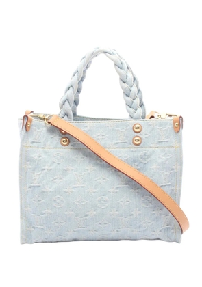 Louis Vuitton Pre-Owned 2021-2026 Monogram Denim Let Go PM satchel - Blue