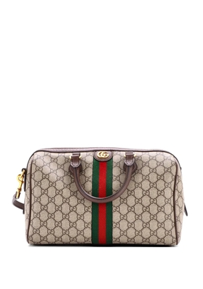 Gucci Pre-Owned Ophidia Convertible Boston Bag GG Coated Canvas Small satchel - Brown
