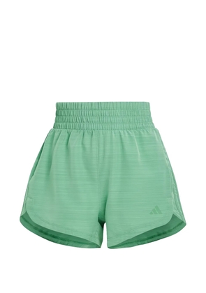 adidas Pacer Training 3-Stripes shorts - Green