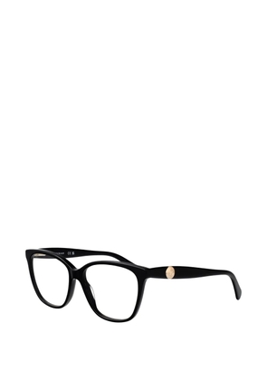 Longchamp logo-plaque glasses - Black