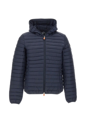 Save The Duck Donald hooded quilted jacket - Blue