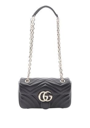 Gucci Pre-Owned 2016-2026 GG Marmont Matelasse Leather shoulder bag - Black