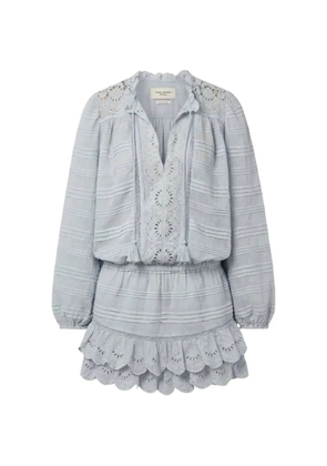 ISABEL MARANT Preya broderie anglaise dress - Blue