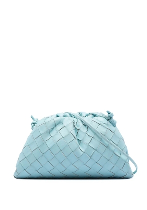 Bottega Veneta Pre-Owned 2012-2026 Nappa Intrecciato The Mini Pouch crossbody bag - Blue