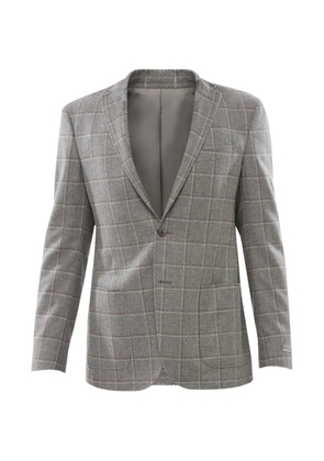 Corneliani Nino Danieli checked blazer - Grey