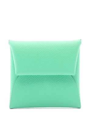 Hermès Pre-Owned 2022 Bastia Verso coin purse - Green
