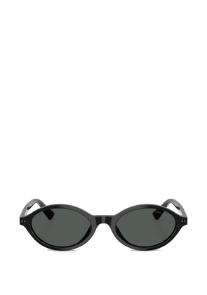 Jimmy Choo Eyewear geometric-frame sunglasses - Black
