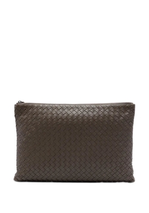 Bottega Veneta Pre-Owned 2012-2026 Nappa Intrecciato clutch bag - Brown