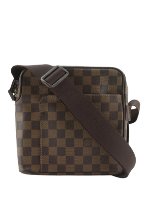 Louis Vuitton Pre-Owned 2007 Damier Ebene Olav PM crossbody bag - Brown