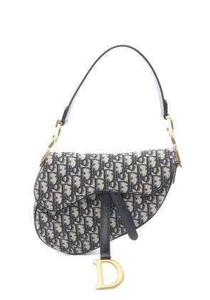 Christian Dior Pre-Owned 2010s Saddle Oblique handbag - Neutrals