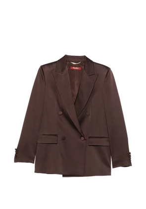 Max Mara Arca double-breasted blazer - Brown